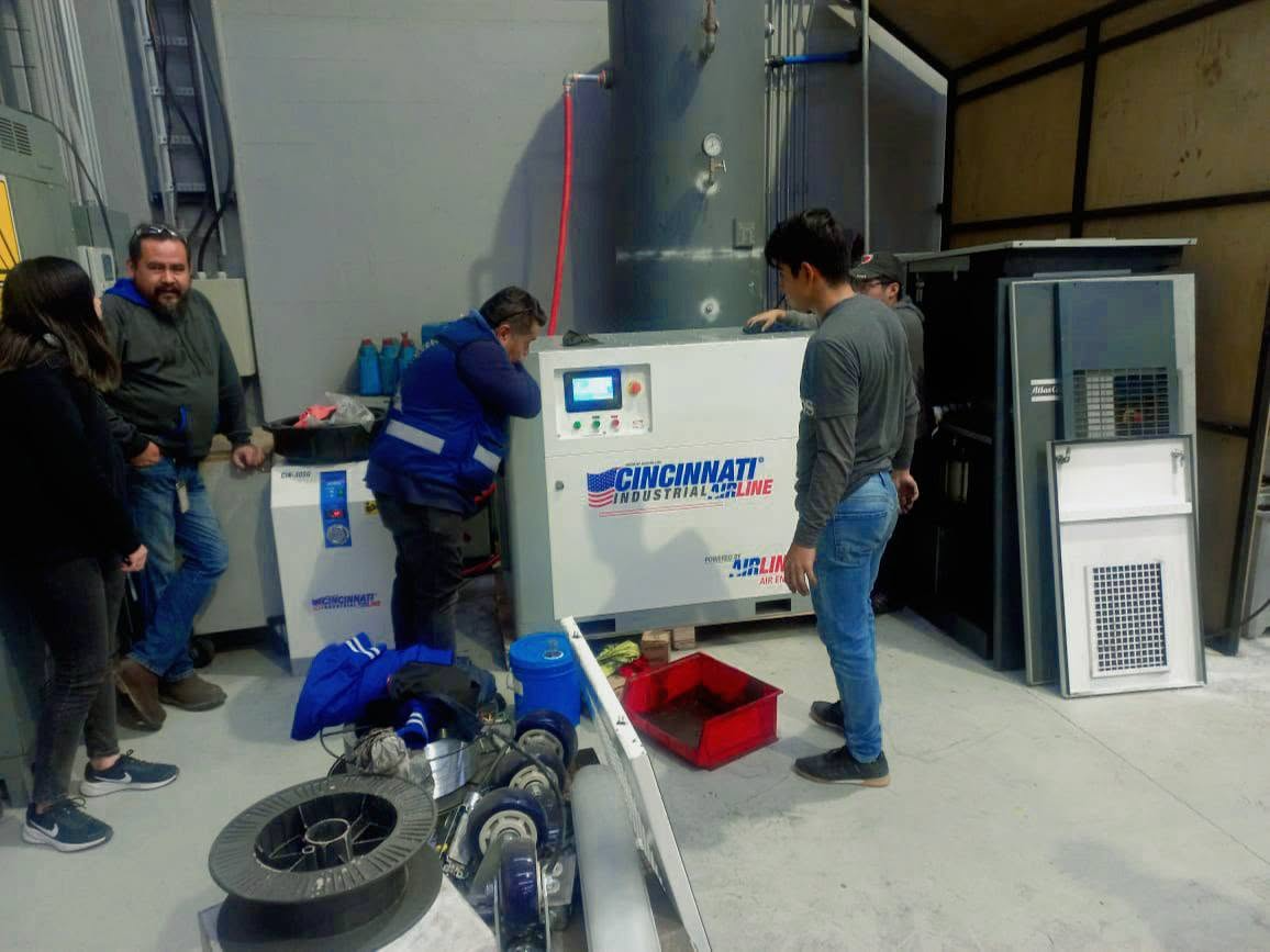 Mantenimiento mayor - Compresor industrial